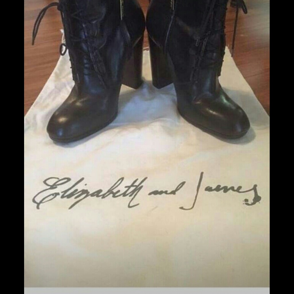 Black ankle boots